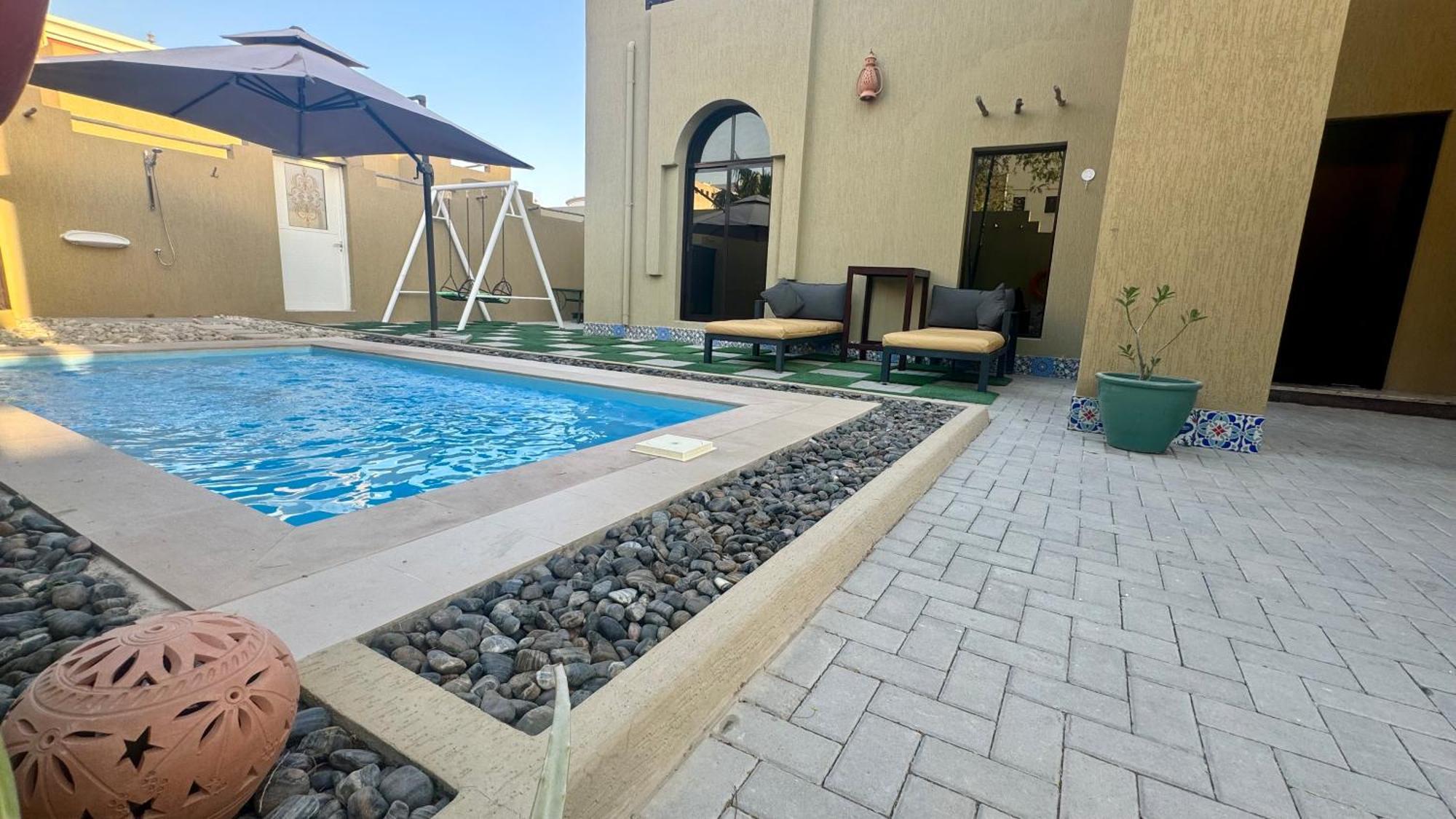 2 Bedroom In Khaimah With Privat Swimming Pool Hébergement de vacances *